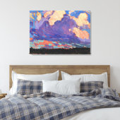 Tom Thomson - Evening Cloud Canvas Afdruk (Insitu (Slaapkamer))