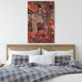 Tom Thomson - FOREST UNDERGROWTH I 1916 Canvas Afdruk (Insitu (Slaapkamer))