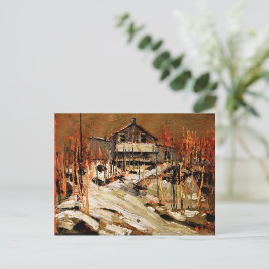 Tom Thomson - Fraser's Lodge Briefkaart (Staand voorkant)