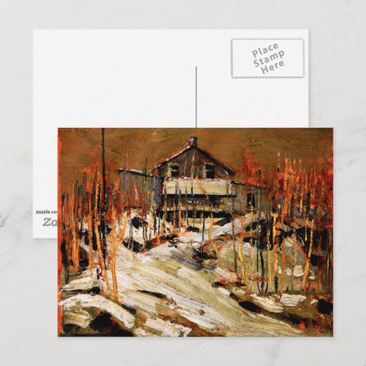 Tom Thomson - Fraser's Lodge Briefkaart (Voorkant / Achterkant)