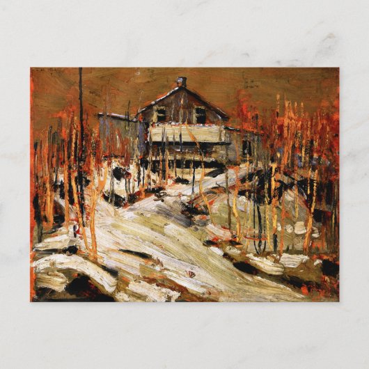 Tom Thomson - Fraser's Lodge Briefkaart (Voorkant)