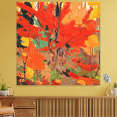 Tom Thomson - Herfst, kunst, Canvas Afdruk (Insitu (Woonkamer))