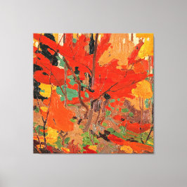 Tom Thomson - Herfst, kunst, Canvas Afdruk