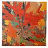 Tom Thomson - Herfst, kunst, Tegeltje (Voorkant)