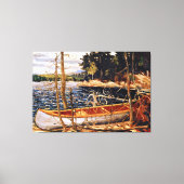 Tom Thomson - Het Kano Canvasprint Canvas Afdruk (Voorkant)