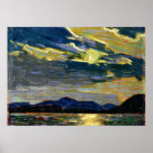 Tom Thomson - Hot Summer Moonlight Poster (Voorkant)