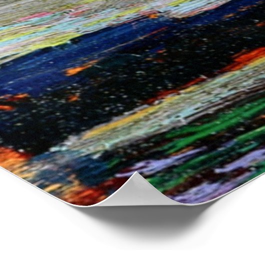 Tom Thomson - Hot Summer Moonlight Poster (Hoek)