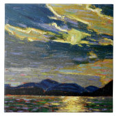 Tom Thomson - Hot Summer Moonlight Tegeltje (Voorkant)