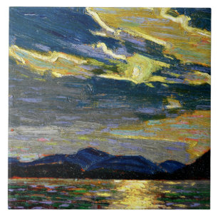 Tom Thomson - Hot Summer Moonlight Tegeltje