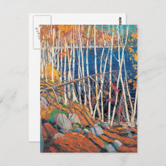 Tom Thomson - In het Noorden Briefkaart (Voorkant / Achterkant)