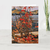 Tom Thomson - Lake en Red Tree Kaart (Voorkant)