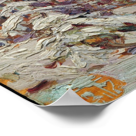 Tom Thomson Landscape die sneeuw schildert in de B Poster (Hoek)