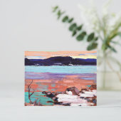 Tom Thomson - Landschap met sneeuw Briefkaart (Staand voorkant)