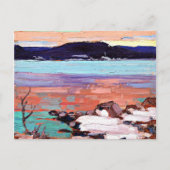 Tom Thomson - Landschap met sneeuw Briefkaart (Voorkant)