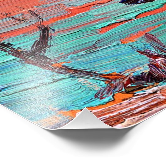 Tom Thomson - Landschap met Sneeuw Foto Afdruk (Hoek)