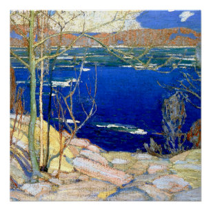 Tom Thomson - Lente-ijs Perfect Poster