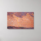 Tom Thomson - LIGHTNING CANOE LAKE 1915 Canvas Afdruk (Voorkant)