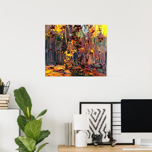 Tom Thomson - Maple Saplings Poster (Thuiskantoor)