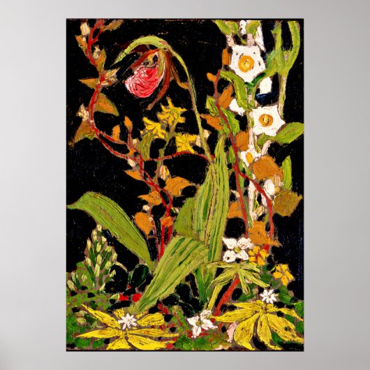 Tom Thomson - Moccasin Flower Poster (Voorkant)