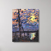 Tom Thomson - Moonlight Canvas Afdruk (Voorkant)