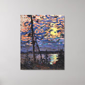 Tom Thomson - Moonlight Canvas Afdruk (Voorkant)