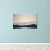 Tom Thomson - Morning Cloud 1913 Canvas Afdruk (Insitu (Houten vloer))