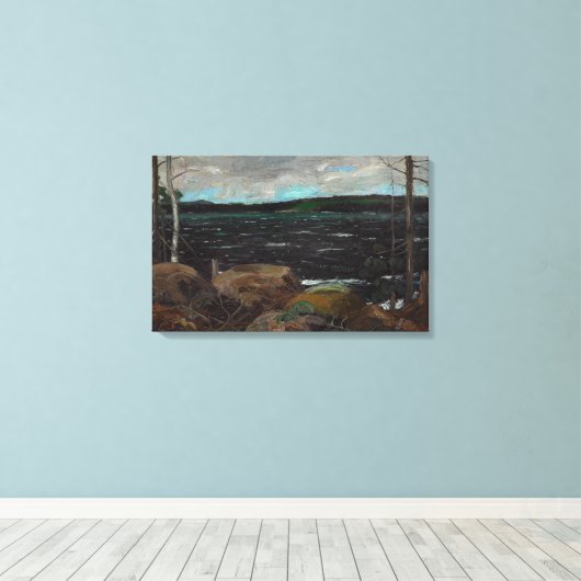 Tom Thomson - NOORDELIJK MEER 1913 Canvas Afdruk (Insitu (Houten vloer))