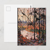 Tom Thomson, Noordelijke rivier Briefkaart (Voorkant / Achterkant)
