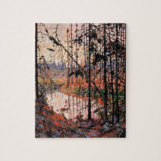 Tom Thomson - Noordelijke rivier Legpuzzel (Verticaal)