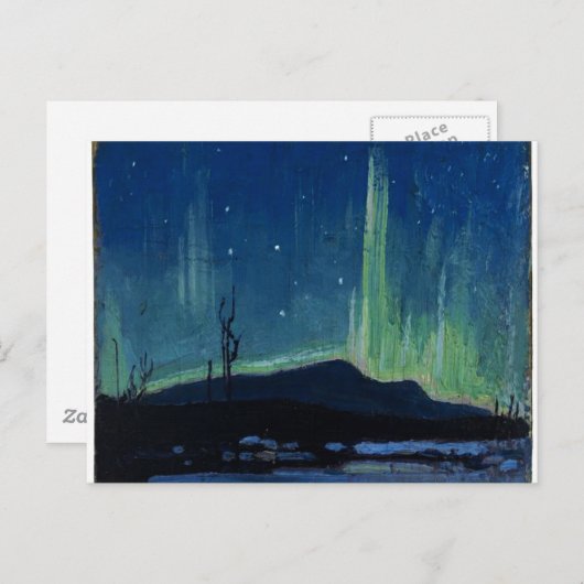 Tom Thomson - Northern Lights Briefkaart (Voorkant / Achterkant)