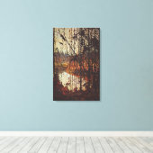 Tom Thomson - NORTHERN RIVER 1915 Canvas Afdruk (Insitu (Houten vloer))
