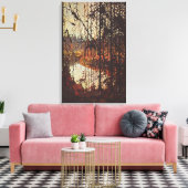 Tom Thomson - NORTHERN RIVER 1915 Canvas Afdruk (Insitu (Woonkamer))