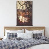 Tom Thomson - NORTHERN RIVER 1915 Canvas Afdruk (Insitu (Slaapkamer))