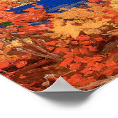 Tom Thomson Painting Autumn Foliage Ontario Land Poster (Hoek)