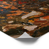 Tom Thomson Painting Lake en Red Tree Ontario Poster (Hoek)