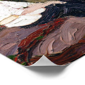 Tom Thomson Painting Lovely Canadian Lady Figuur Poster (Hoek)