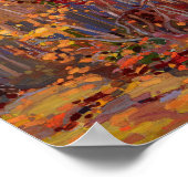 Tom Thomson Painting Maple Saplings Canadian Land Poster (Hoek)