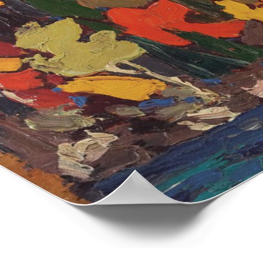 Tom Thomson Painting Ontario Landscape Poster (Hoek)