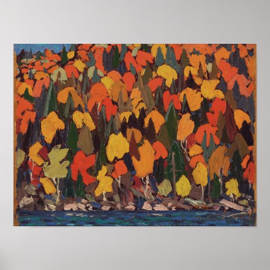 Tom Thomson Painting Ontario Landscape Poster (Voorkant)