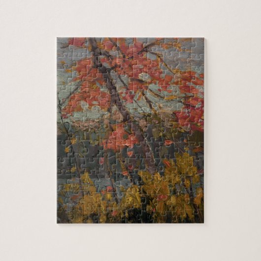Tom Thomson Painting Ontario Northland Legpuzzel (Verticaal)