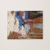 Tom Thomson Painting Path Behind Mowat Lodge Legpuzzel (Horizontaal)