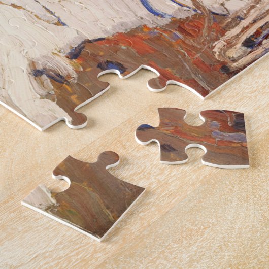 Tom Thomson Painting Path Behind Mowat Lodge Legpuzzel (Zijkant)