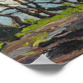 Tom Thomson Painting Pine Island Canadese Land Poster (Hoek)