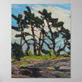 Tom Thomson Painting Pine Island Canadese Land Poster