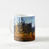 Tom Thomson Painting Tamaracks Canadian Wilderness Koffiemok (Voorkant links)