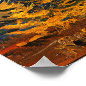 Tom Thomson Painting Tamaracks Canadian Wilderness Poster (Hoek)