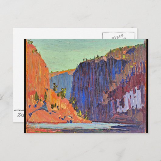 Tom Thomson - Petawawa Gorges Briefkaart (Voorkant / Achterkant)