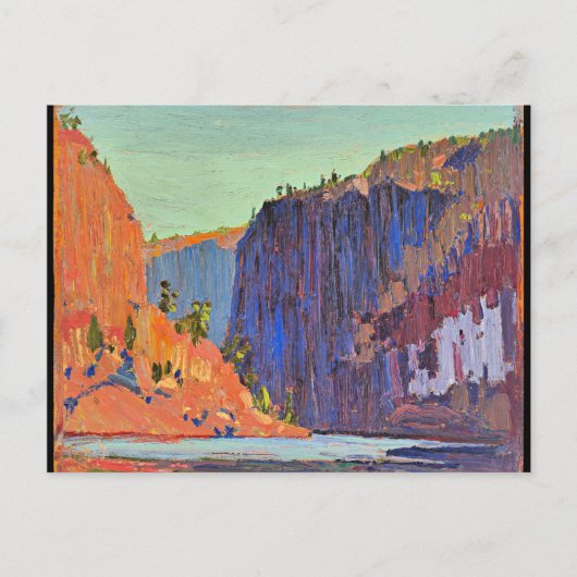 Tom Thomson - Petawawa Gorges Briefkaart (Voorkant)