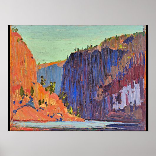 Tom Thomson - Petawawa Gorges Poster (Voorkant)