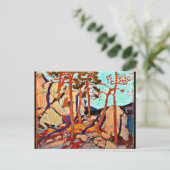 Tom Thomson - Pine Cleft Rocks Briefkaart (Staand voorkant)
